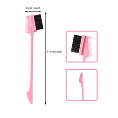 Eyebrow Brush Teasing Hair Comb Tail Comb Edge Brush For Women