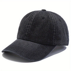 Men's Denim Baseball Cap Jeans Snapback Cap Casquette Plain Bone Hat Gorras