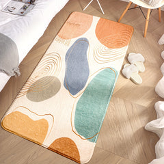 Soft Fluffy Area Rug for Bedroom Living Room - Colorful Shag Carpet