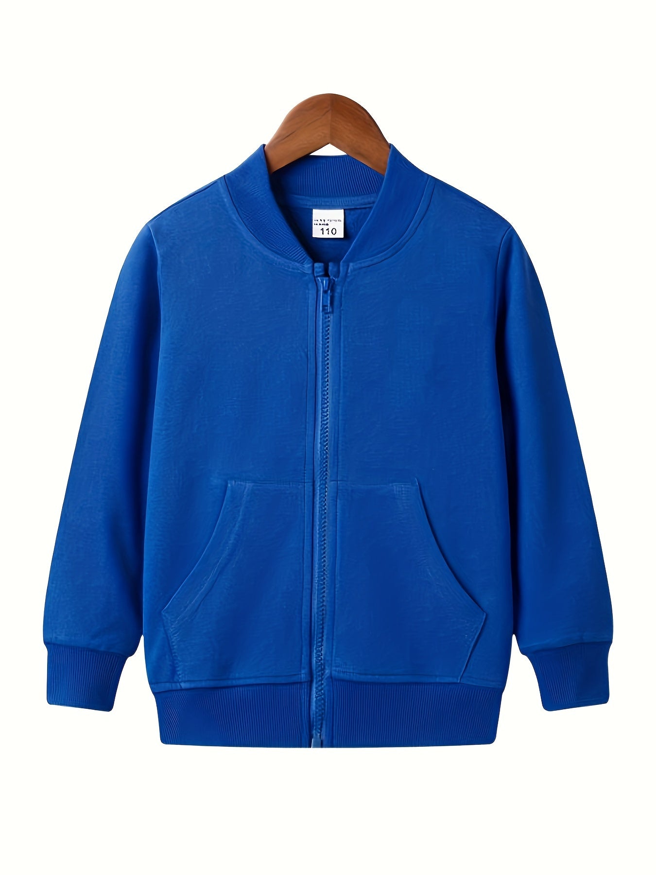 Boys Zip Up Sweatshirt with Pockets- Gym Sports Jacket