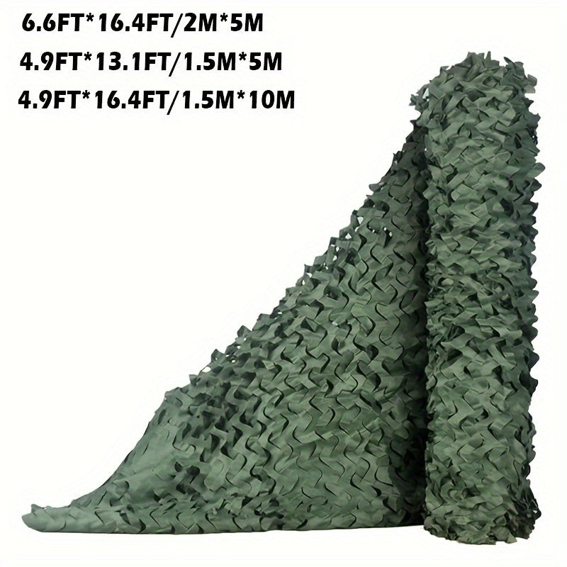 Camouflage Netting for Concealment and Sunshade