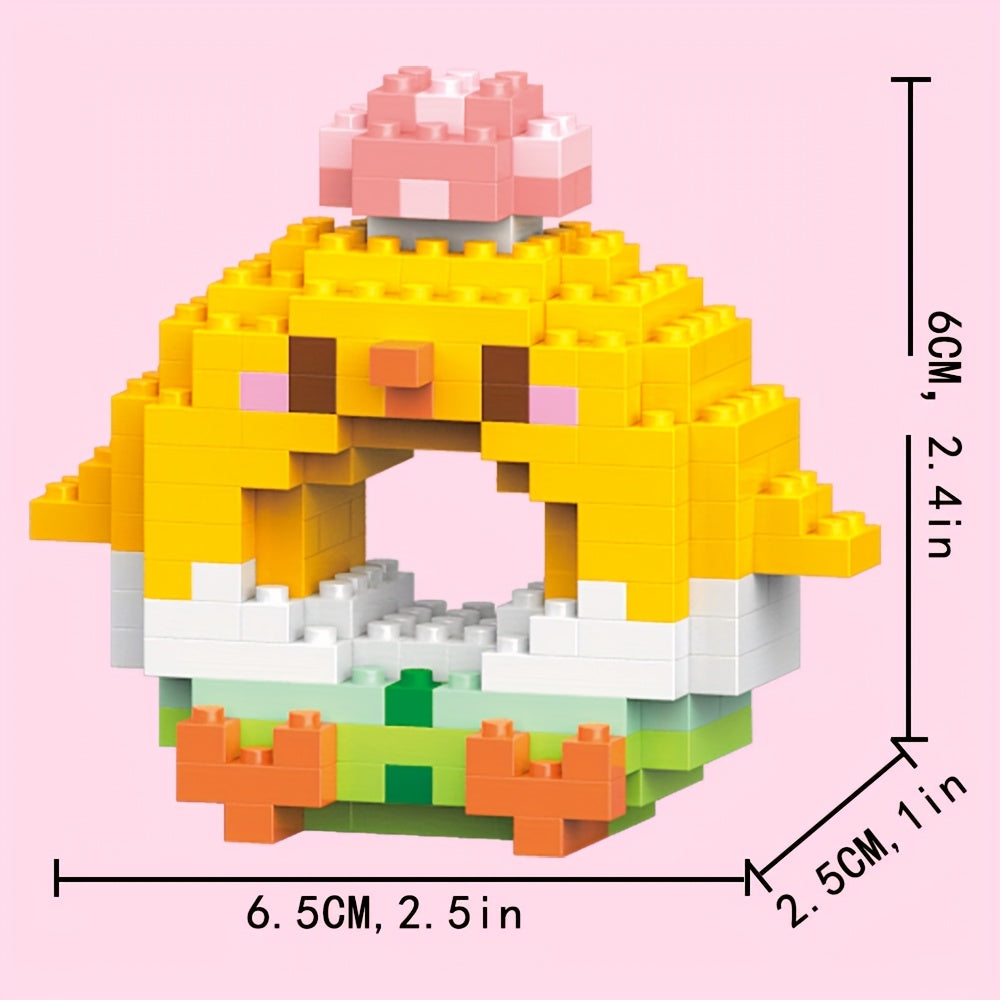 3D Animals Blocks Toys Sheep Fox Chicken Samoyed Rabbit Mouse