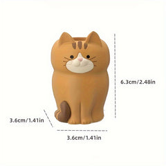 Cat Pen Holder Desk Organizer for School Office Home