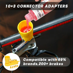 Hydraulic Disc Brake Bleed Kit 120ml Mineral for MTB Road Brakes
