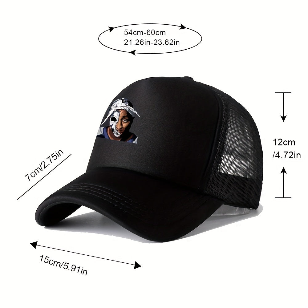 Unisex Mesh Sunshade Baseball Cap for Outdoor Sport