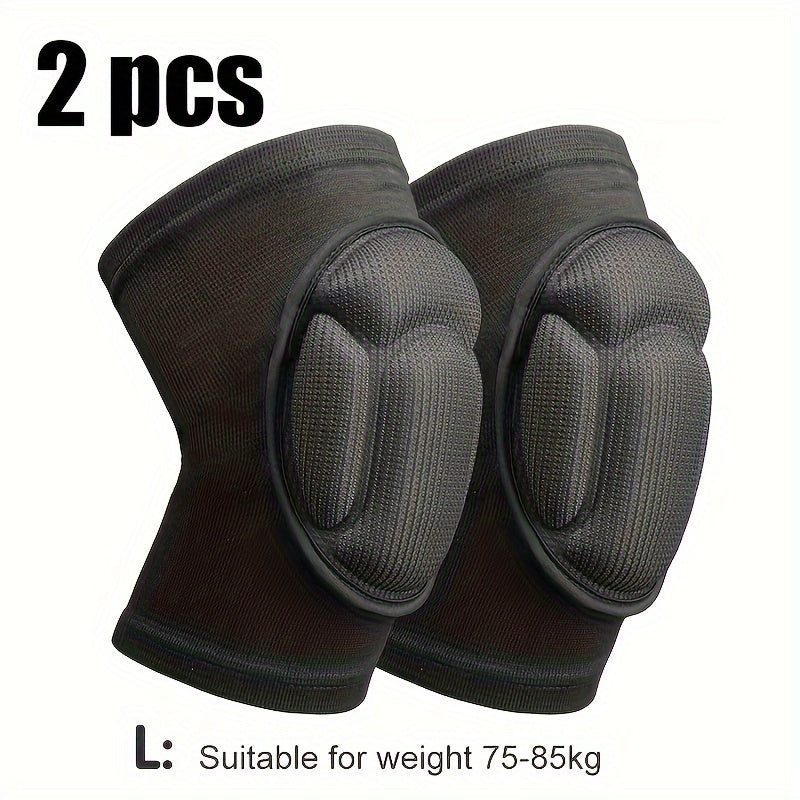 2pcs Anti Collision Sponge Knee Pads Soft Breathable Sports Volleyball Training