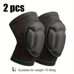 2pcs Anti Collision Sponge Knee Pads Soft Breathable Sports Volleyball Training