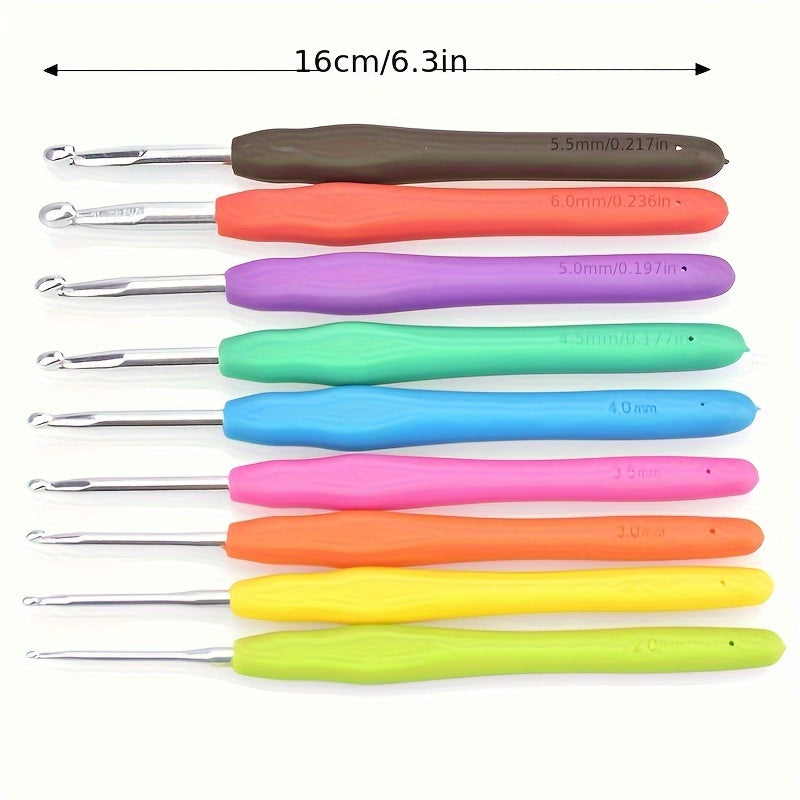 Soft Handle Knitting Crochet Stainless Steel Sweater Needle