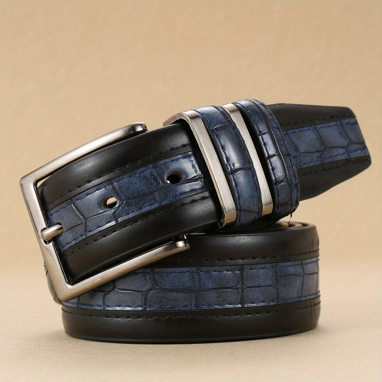 Men's Pin Buckle Belt European American Style