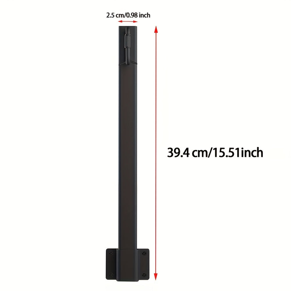2pcs String Light Poles for Hanging Lights on Patio Fence Wall Garden