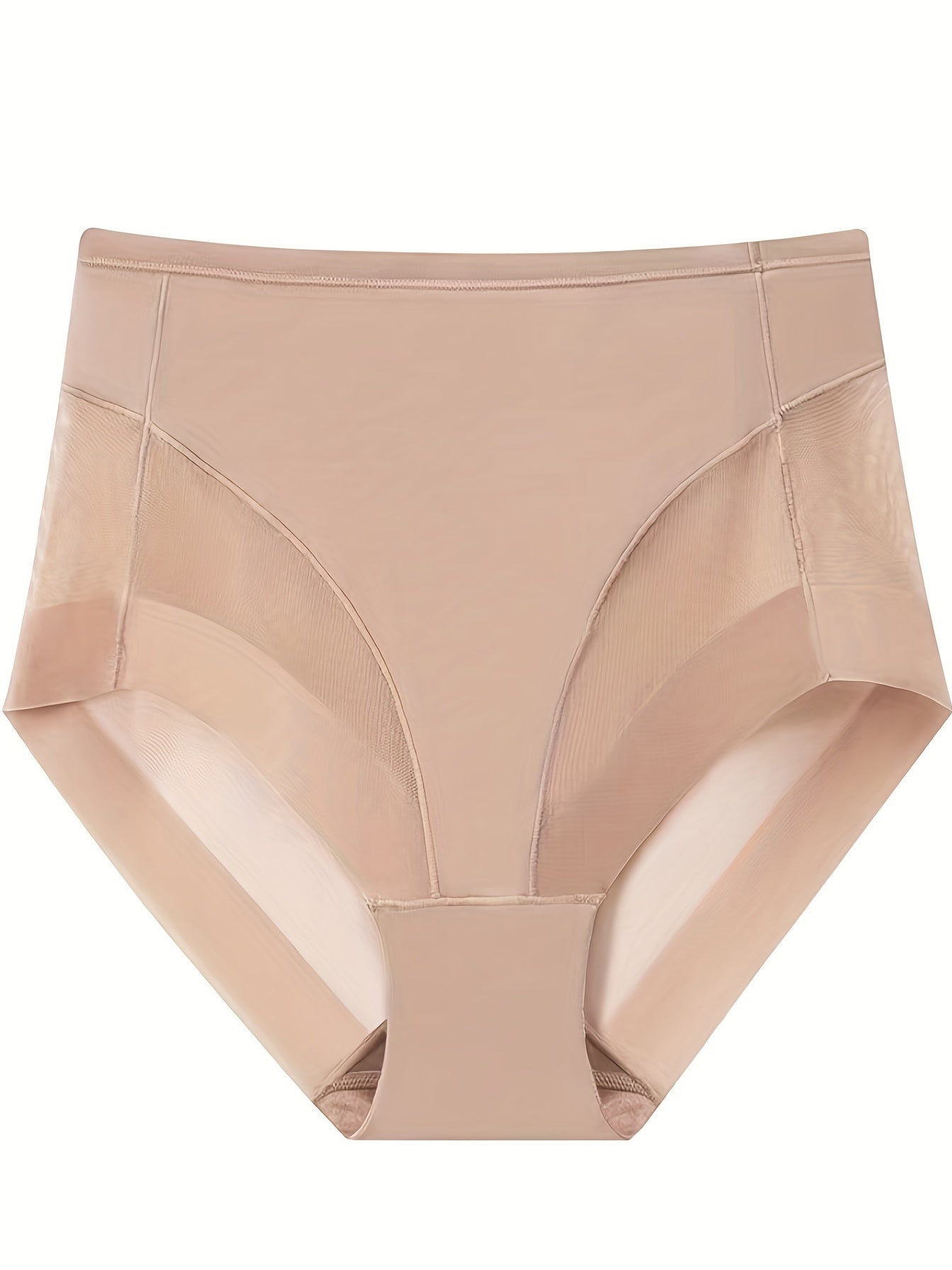 4pcs Mesh Stitching Briefs Comfy & Breathable Intimates Panties
