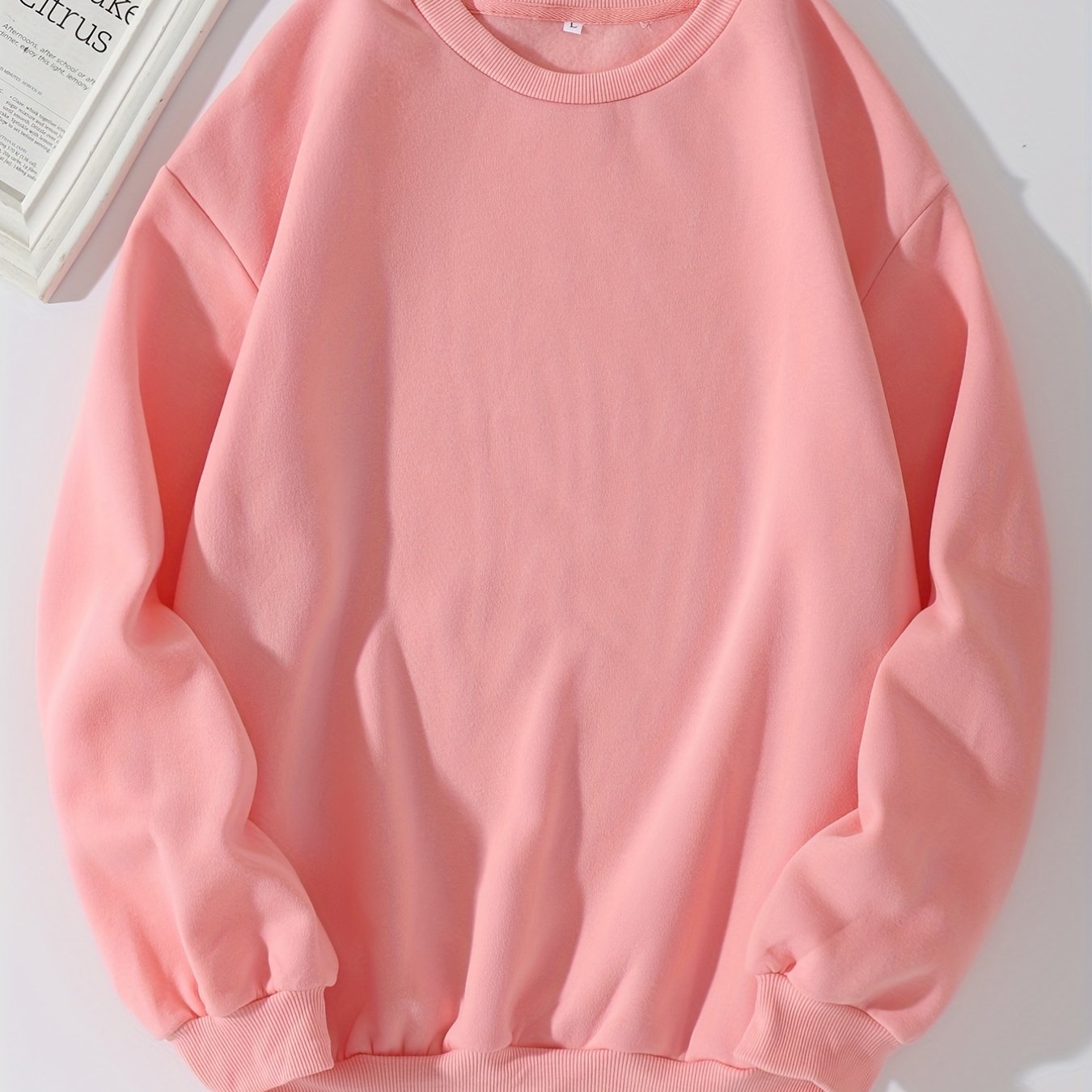 Casual Loose Long Sleeve Sweatshirt Women's Pullover