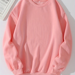 Casual Loose Long Sleeve Sweatshirt Women's Pullover