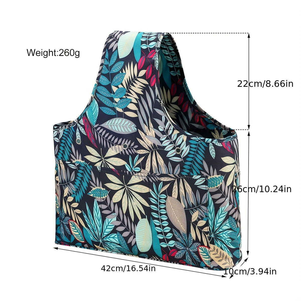 Portable Yarn Storage Bag for Crochet Hooks and Knitting Needles