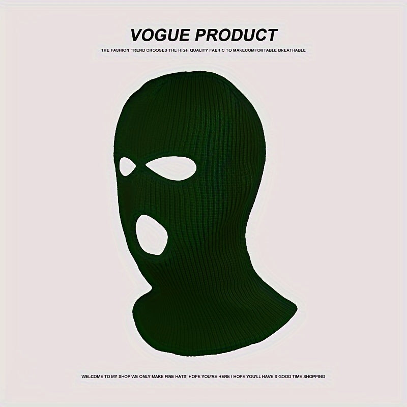 3-Hole Warm Headgear Skiing & Riding Face Cover