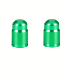 2PCS TOOPRE Bike Valve Caps Aluminum Alloy Vacuum Tire Law Compliant