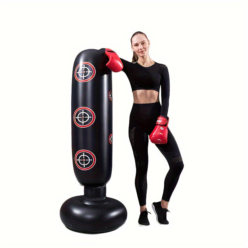 Inflatable Fitness Boxing Punching Stand Sandbag for Training