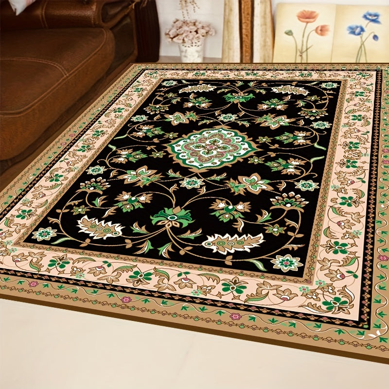 Boho Anti Fatigue Kitchen Rugs Vintage Non Slip Soft Floor Mat