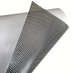 50cmx300cm Perforated Vinyl Window Film Privacy Decal Sheet