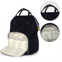Mommy Backpack Oxford Cloth Diaper Bag Large Capacity Bottle Nursing Pouch