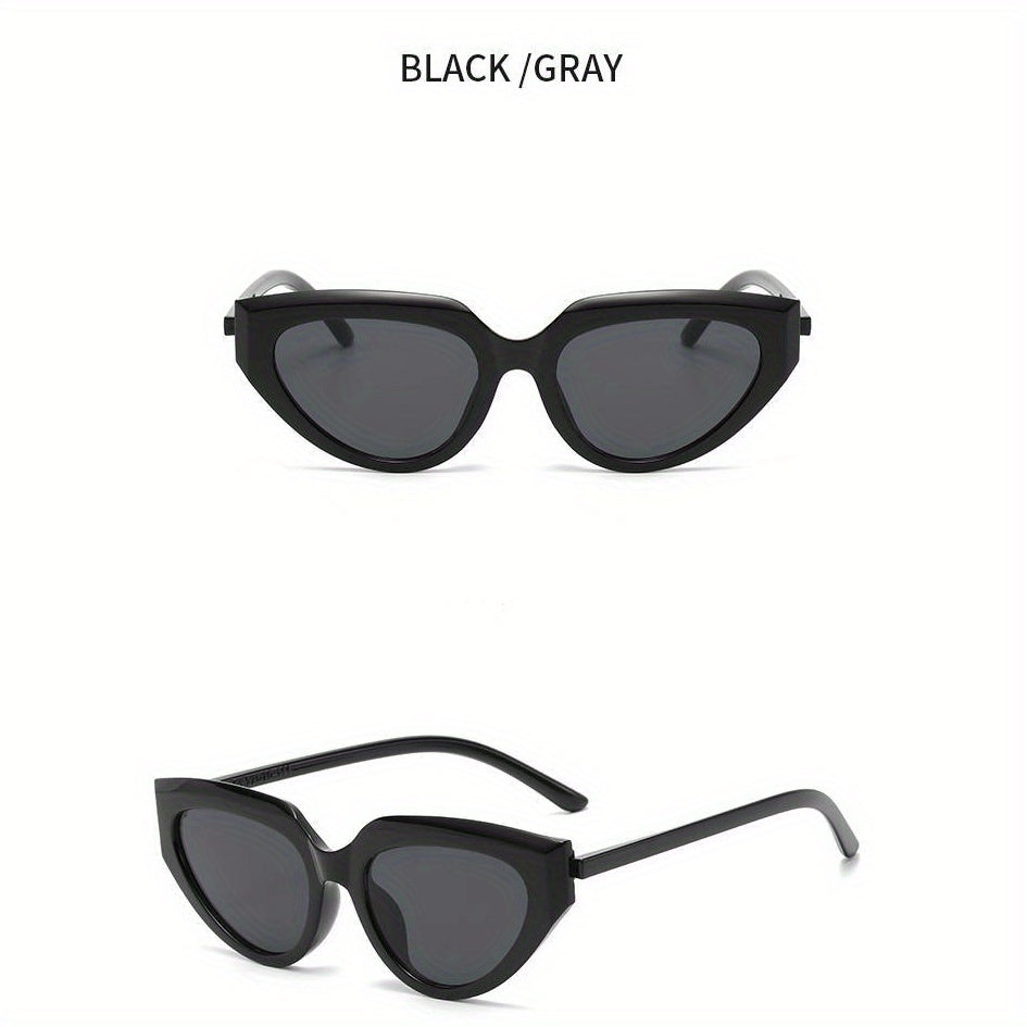 Triangle Cat Eye Sunglasses Men Women UV400 Sun Shades