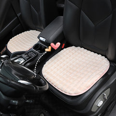Short Plush Car Warm Seat Cover for Winter - Car Seat Cushion