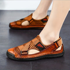 Men's Stitch Sandals Non Slip Beach Shoes Summer