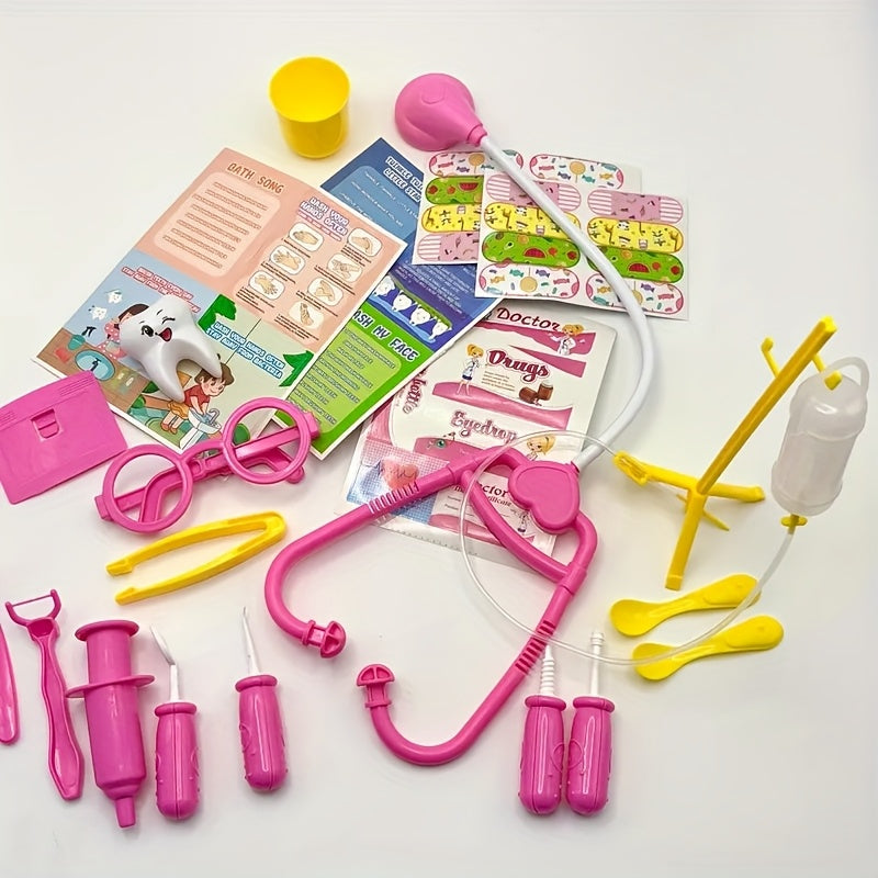 31pc Doctor Playset Dentist Toy Role Playing for Birthdays and Easter