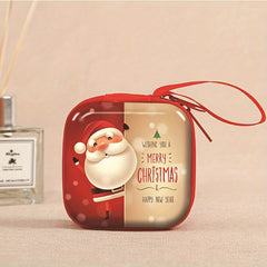 Christmas Cartoon Zero Wallet Adornment Toy Gift Santa Claus Snowman Savings Can