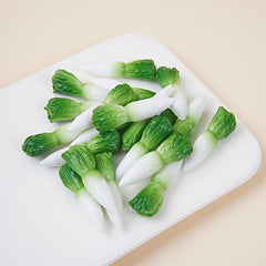 6pcs Miniature Peppers & Carrots for Dollhouse Kitchen DIY Play Mixed Colors