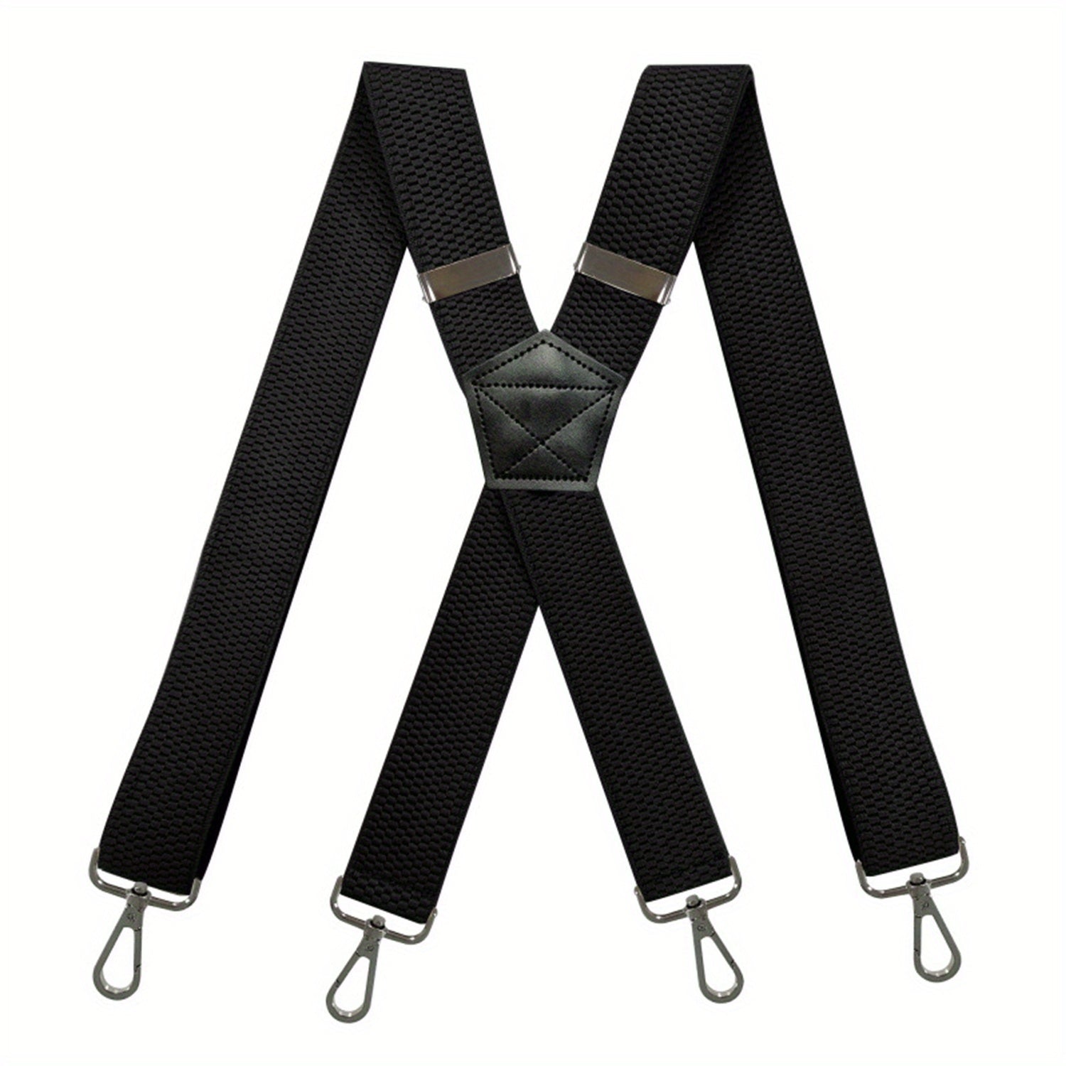 Men's Elastic Adjustable Suspenders With Hooks