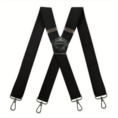 Men's Elastic Adjustable Suspenders With Hooks