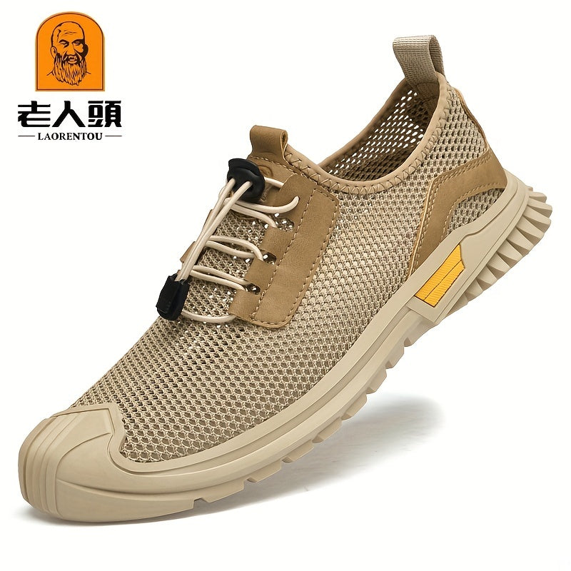 LAORENTOU Hollow Out Shoes for Men