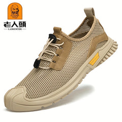 LAORENTOU Hollow Out Shoes for Men
