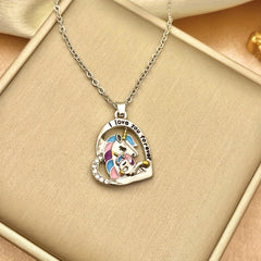 Unicorn Pendant Necklace Gift For Girls