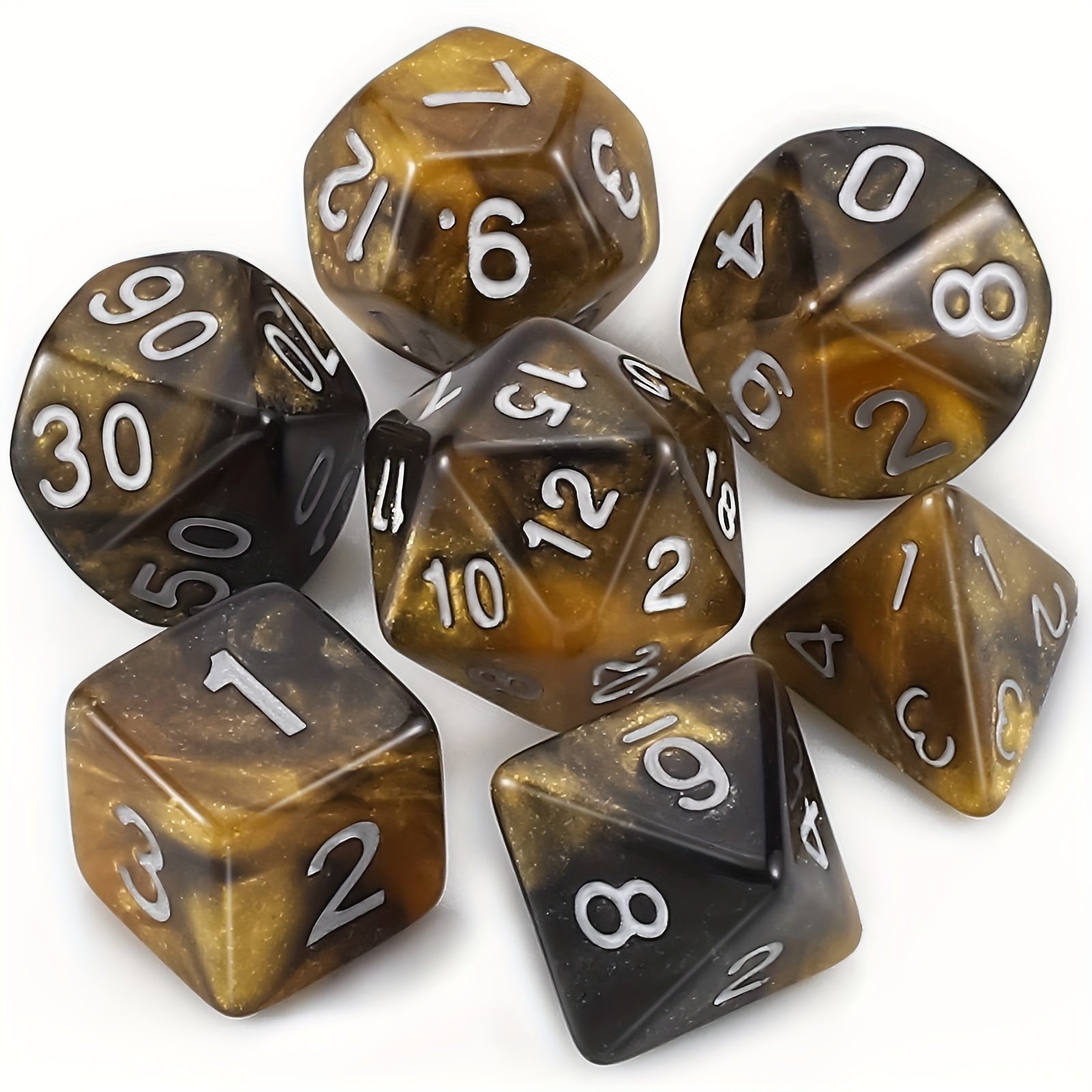 7pc TRPG Cthulhu Polyhedral Dice Set For Board Game