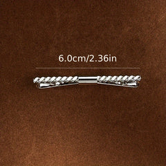 3pcs Retro Collar Clip Shirt Suit Collar Tie Clip Men's Daily Clothing Accessori