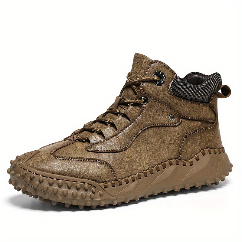 Men's Ankle Top Boots Wear Resistant Non Slip Outdoor Shoes