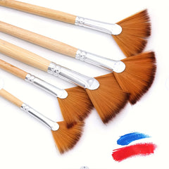 5pc Gouache Painting Pens Brush Set Drawing Art Supplies