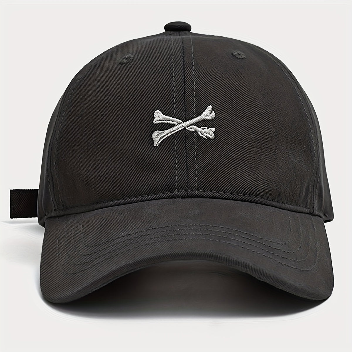 Bone Fork Embroidery Baseball Cap