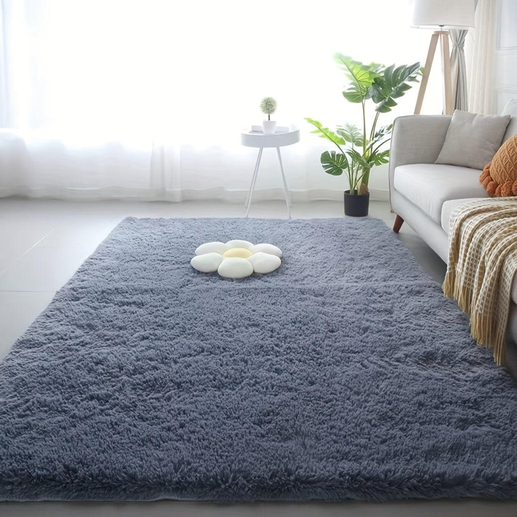 Soft Furry Area Rug for Bedroom Living Room - Plush Shag Non Sheddi