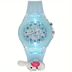 Silicone LED Cartoon Animation Kids Watch Quartz Watch