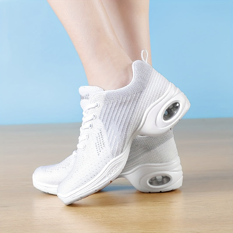 Women's Breathable Mesh Dance Shoes with Air Cushion