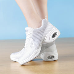Women's Breathable Mesh Dance Shoes with Air Cushion