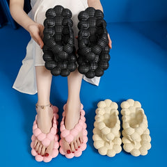 Women's Bubble Flip Flops Massage Slide Shoes