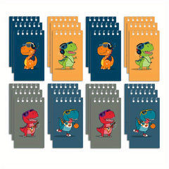 12 Mini Dinosaur Notebooks Notepad for Students