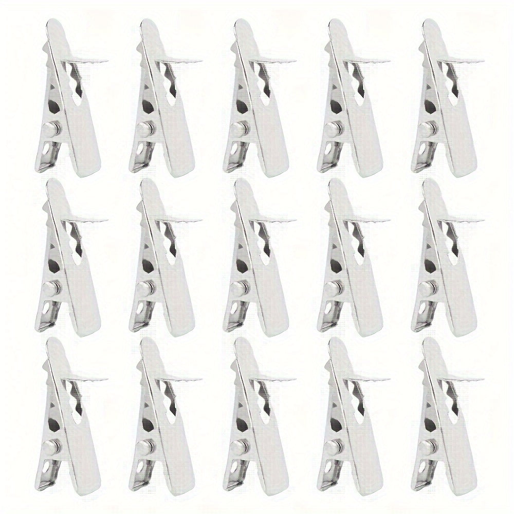 30pcs Mini Metal Clips Christmas Tree Flower Ornaments Xmas Wreath Decor