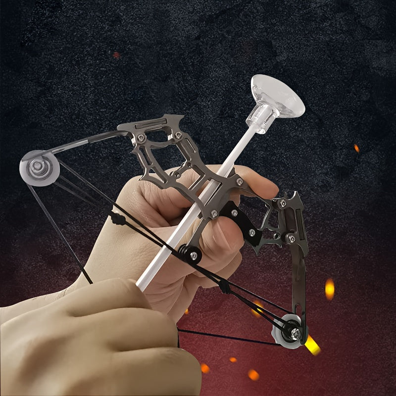 Mini Bow Decompression Toy w/ 4 Suction Cup Arrows RH LH Fun