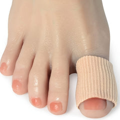 Toe Tubes Sleeves for Pain Relief Comfort Fabric Gel Lining