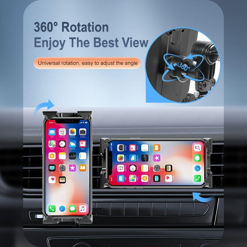 Car Vent Phone Mount Tablet Holder Stable Support Air Vent Clip
